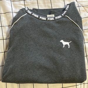 PINK grey crewneck size medium